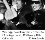 Mick Jagger and Jerry Hall